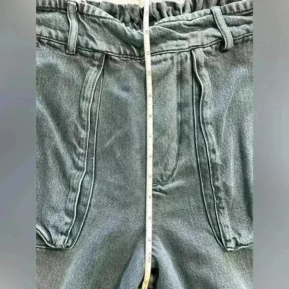 YFB Young Fabulous and Broke Sadie Pull On Wide Leg Jeans Size Medium - Picture 3 of 6